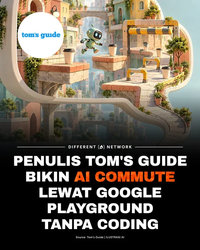 Sampul: penulis Tom’s Guide bikin AI Commute tanpa coding