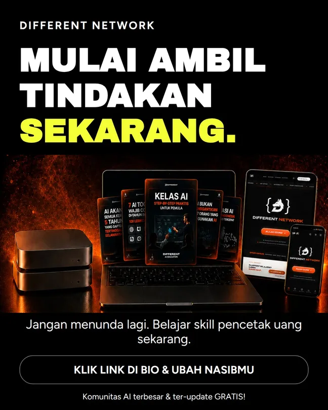 Ajakan belajar dari Different Network